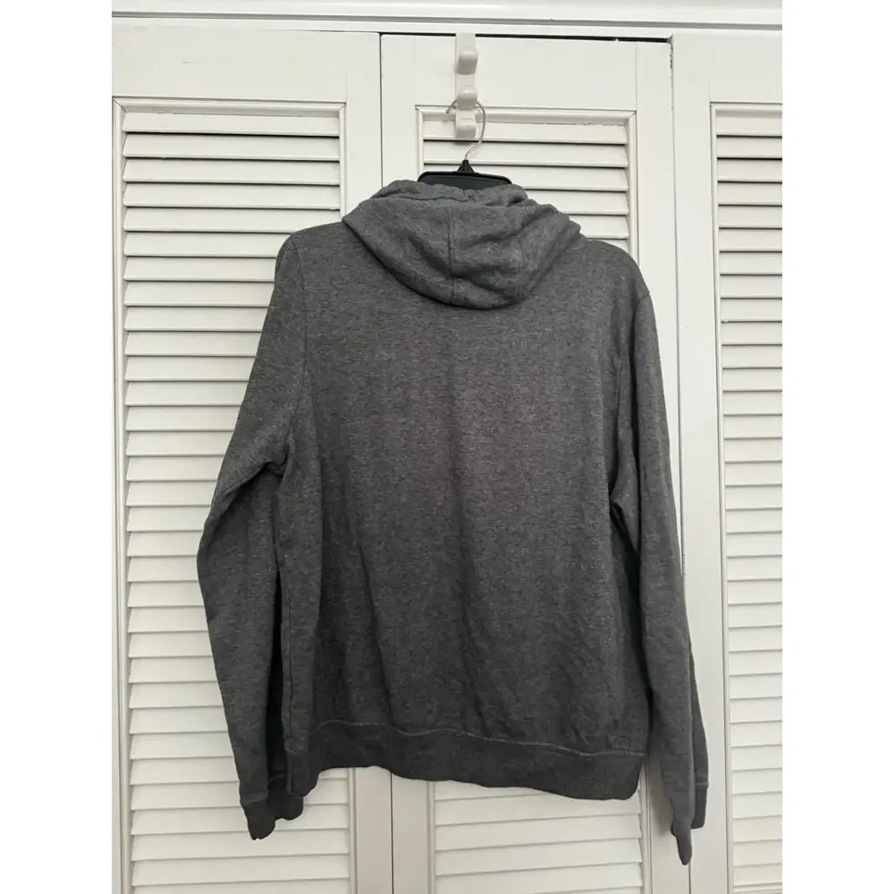Nike Oversized Funnel Neck Gray Sweatshirt Sz: Large